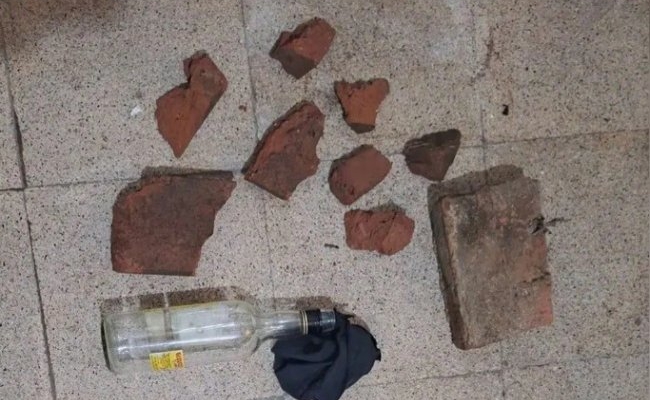 Intentaron atacar una comisaría de Córdoba con una bomba molotov