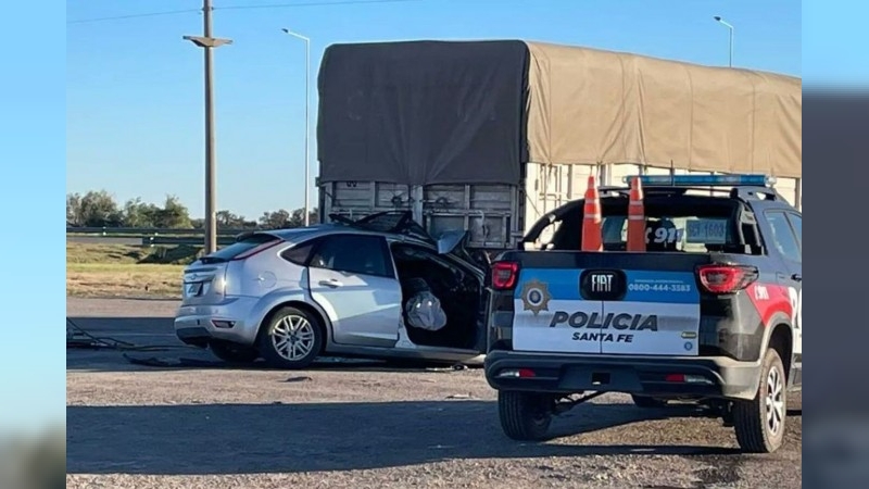 Un choque con dos muertos se produjo sobre Autovía 19 en la mañana de este lunes.