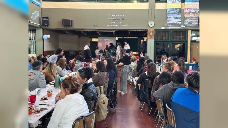Se llevó a cabo el "Té con torta" del Centro de Estudiantes del Colegio San Martin