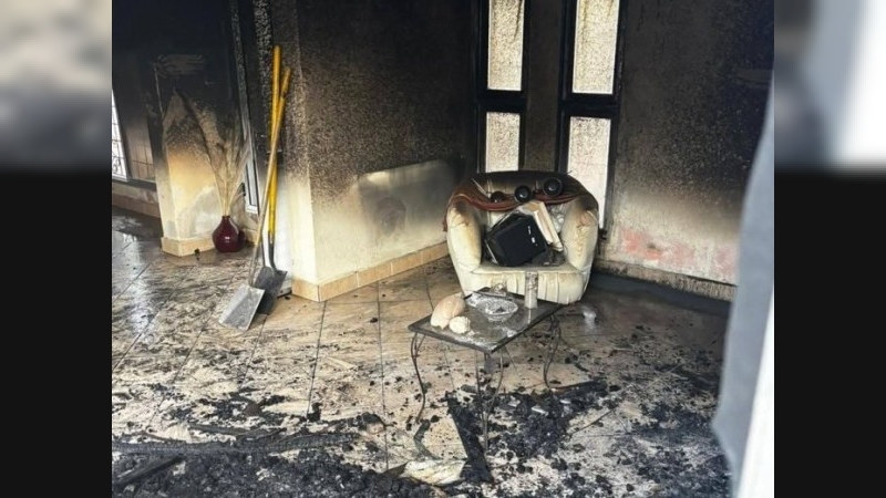 Incendio provocó importantes daños en una vivienda de Balnearia