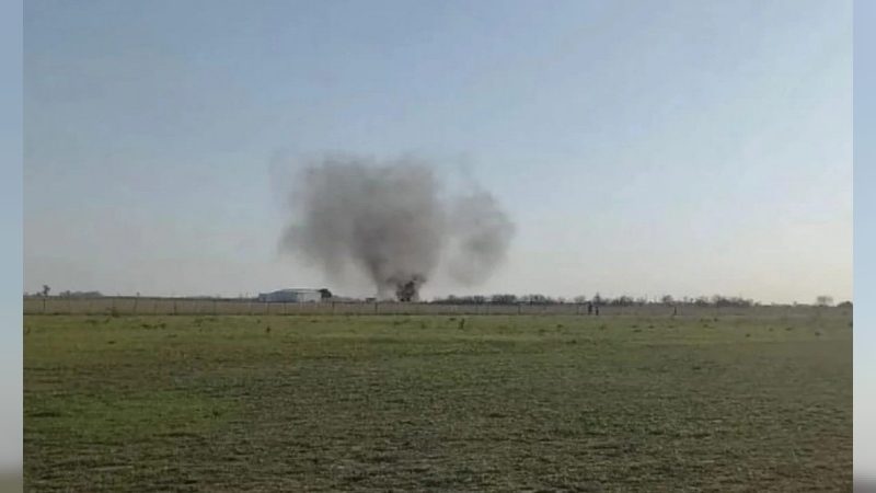 Una avioneta se estrelló durante un festival de acrobacias en Córdoba: dos víctimas fatales