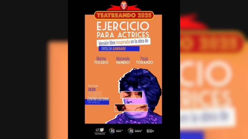 El domingo culmina el ciclo Teatreando 2025