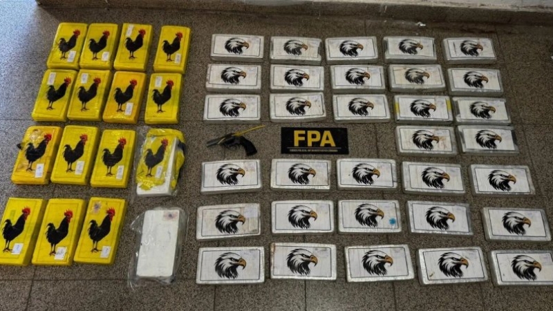Megaoperativo en Córdoba: incautaron millones de dólares y panes de cocaína