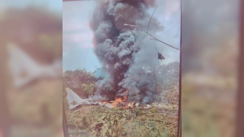 Al menos ocho muertos y 83 heridos deja accidente de avión militar en el sur de Colombia