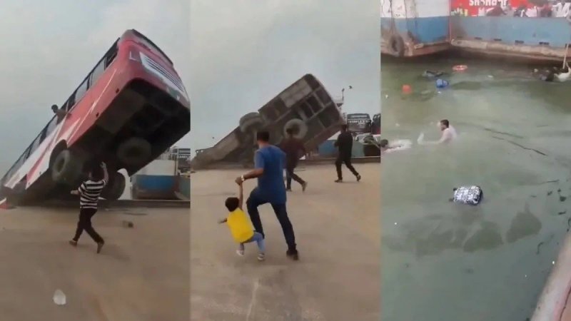 Tragedia en Bangladesh: un micro cayó a un río y dejó al menos 26 muertos