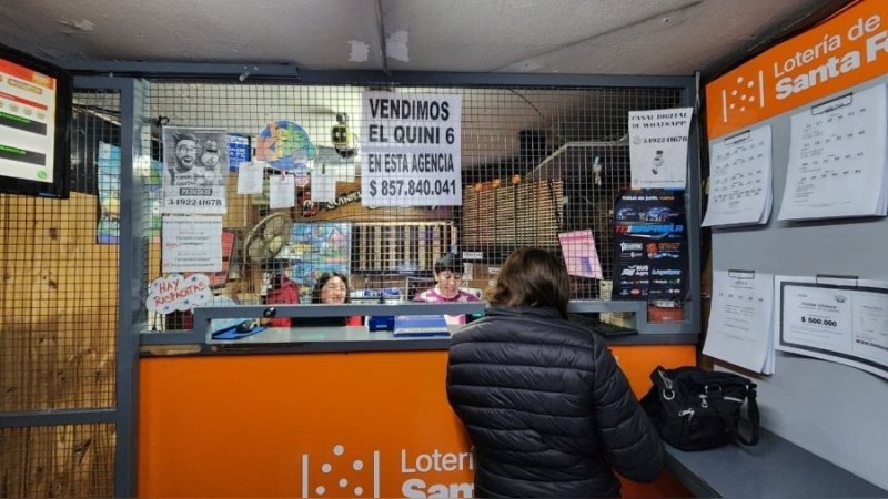 Impactante pozo en el Quini 6: m&aacute;s de 857 millones quedaron en Rafaela