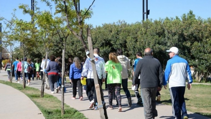 El sábado los adultos mayores disfrutarán de una caminata saludable y recreativa