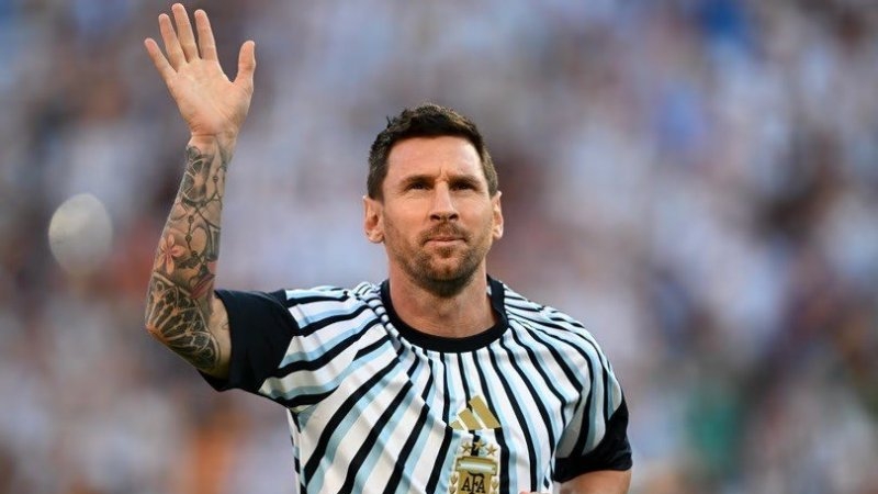 Lionel Messi llegó a Rosario para pasar unos días con su familia