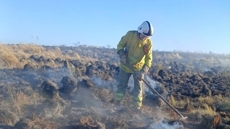 Incendios forestales: Controlaron un foco de Salsacate y est&aacute; activo el incendio en Cortaderas