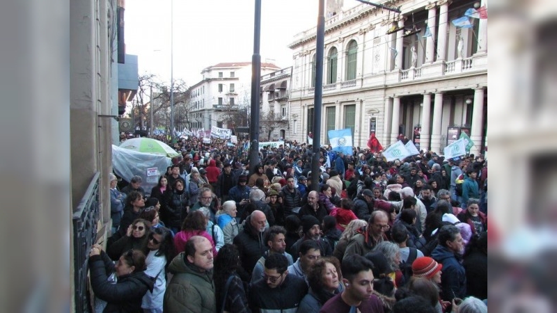 Marcha en C&oacute;rdoba contra la Ley de Propiedad Privada