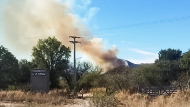 Incendio en C&oacute;rdoba: un detenido por manipular las brasas y guardia de cenizas