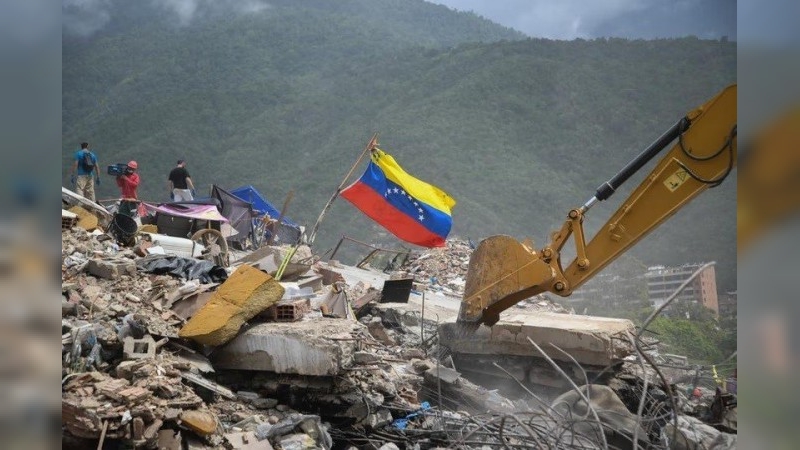 Venezuela: remueven m&aacute;s de 600.000 toneladas de escombros tras los terremotos