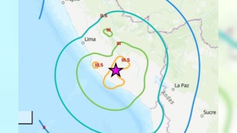 Terremoto en Per&uacute;: un sismo de 7.2 sacudi&oacute; la regi&oacute;n de Ayacucho
