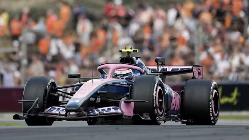 Franco Colapinto terminó 14° en un complicado Gran Premio de Países Bajos