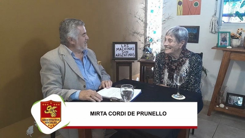 ARQUITECTOS SOCIALES &ndash; Mirta Cordi de Prunello