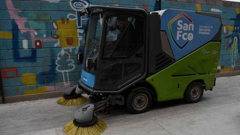  El municipio recuper&oacute; una minibarredora para optimizar la limpieza