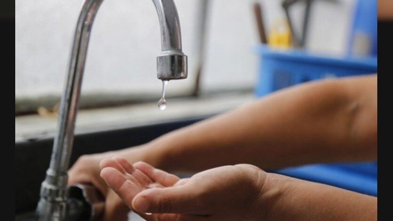 Corte del suministro de agua programado para este Jueves