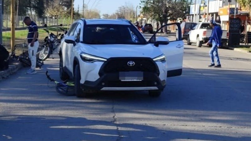 Accidente de tr&aacute;nsito: un ni&ntilde;o de 9 a&ntilde;os fue trasladado al Hospital Iturraspe