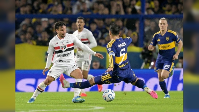 Boca le gan&oacute; a San Pablo 1 a 0 en la Copa Sudamericana