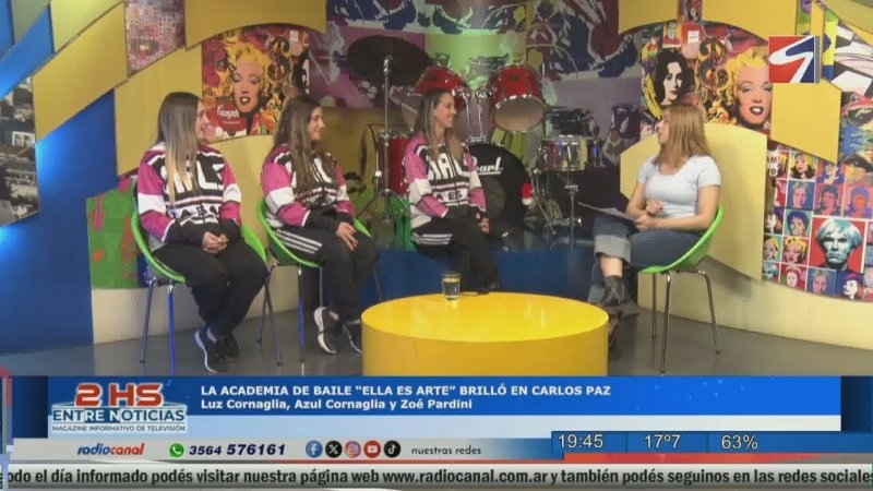 La academia de baile Ella es Arte se consagró campeón en un certamen en Villa Carlos Paz