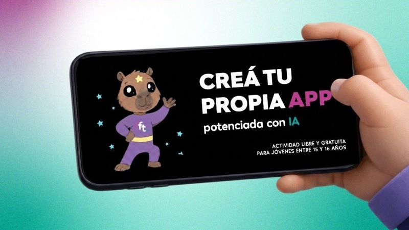 Estudiantes de San Francisco presentaron sus aplicaciones en el cierre del programa Crear tu Propia App