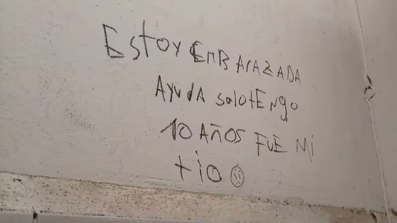 Pintada en escuela de Rawson alert&oacute; a la Justicia: hallaron mensaje que denuncia embarazo de una ni&ntilde;a de 10 a&ntilde;os