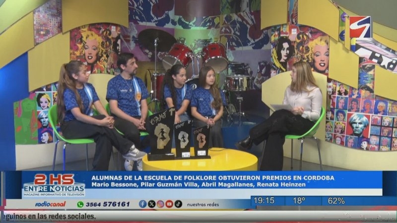 Alumnas de la Escuela de Folklore se destacaron en el Selectivo Provincial de Malambo Femenino