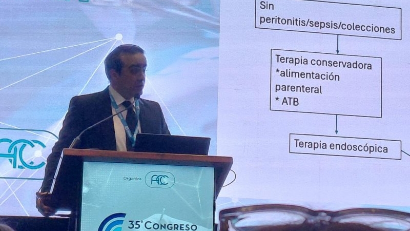Daniel Napolitano fue relator del Relato Oficial 2026 del Congreso de Cirug&iacute;a de C&oacute;rdoba