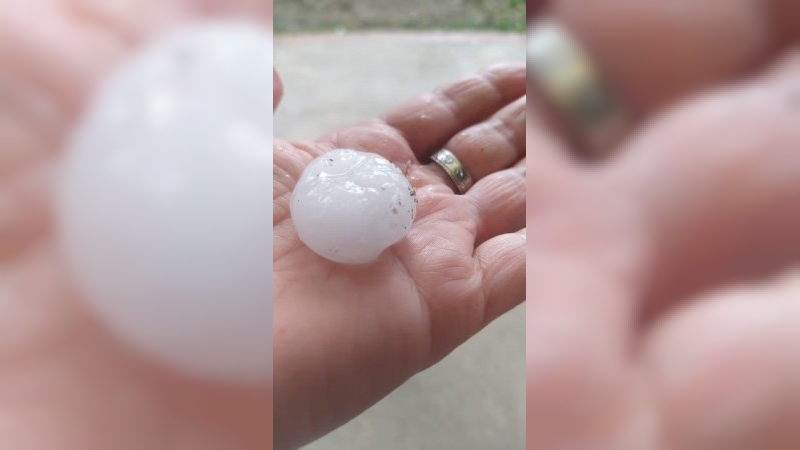 Tormentas, granizo y r&aacute;fagas afectaron varias zonas de C&oacute;rdoba