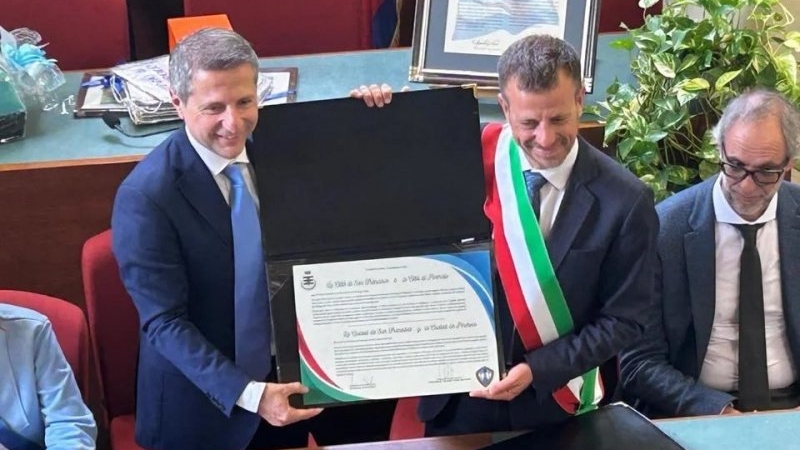 Pinerolo y San Francisco, unidos por sus ra&iacute;ces italianas 