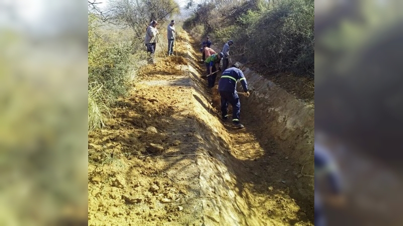 La Cuenca Sur suma trabajos de limpieza y mantenimiento en más de 10 kilómetros de canales