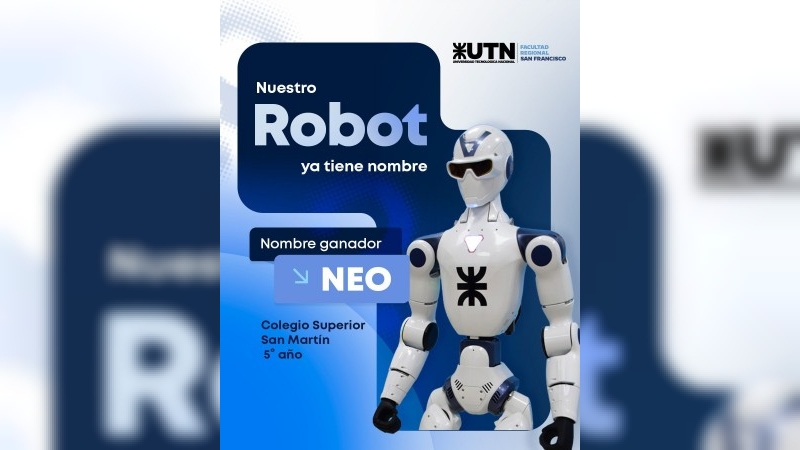 Nuestro robot humanoide tiene nombre: se llamará Neo