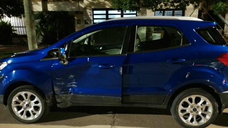 Accidente en bulevar Roca y Chubut: una mujer fue trasladada al sanatorio